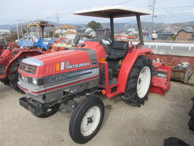 Micro-tracteur diesel Mitsubishi MT25 d'occasion au Maroc — Grelinette Maroc — photo 3